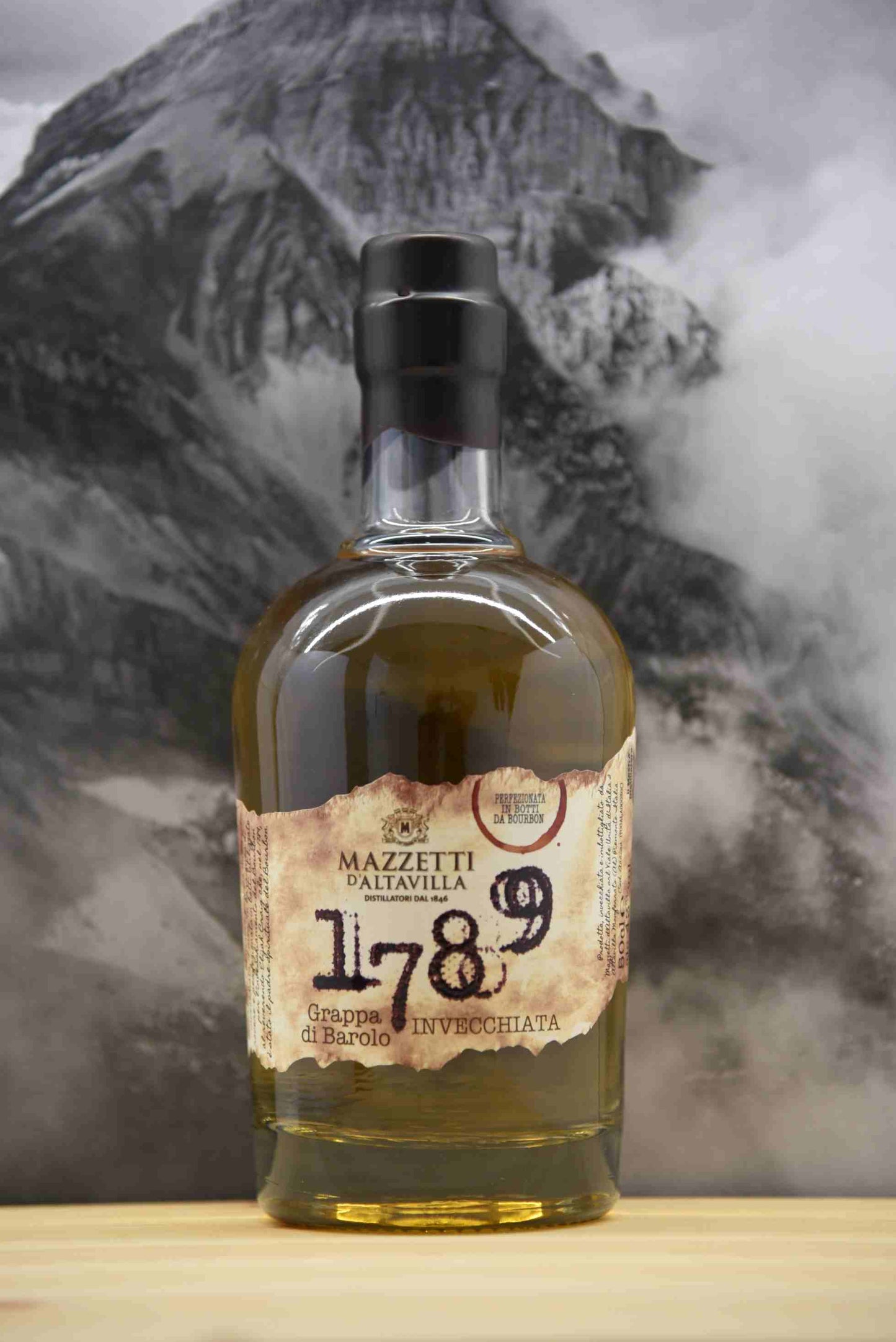 Mazzetti 1789 Barolo Grappa - Bourbon Cask Finish